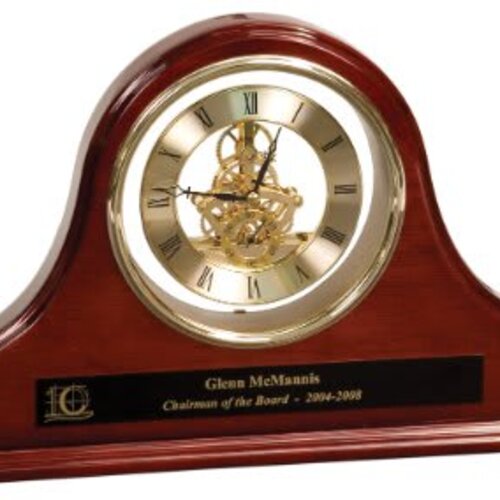 Personalized 13 1/4" x 9" Grand Piano Mantel Clock Thumbnail