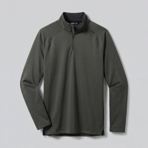 UNRL Interlock Quarter Zip - Pine Thumbnail
