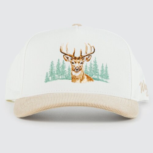 Whitetail Corduroy Brim Hat Thumbnail
