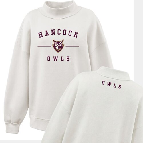 Hanock Owls Varsity Mockneck Thumbnail