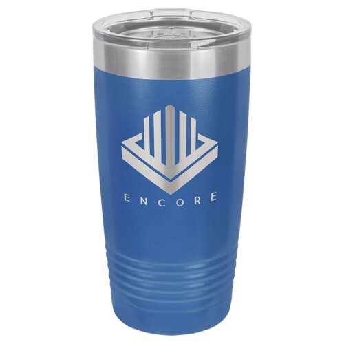 Royal Blue 20 oz. Polar Camel Ringneck Tumbler with Standard Lid Thumbnail