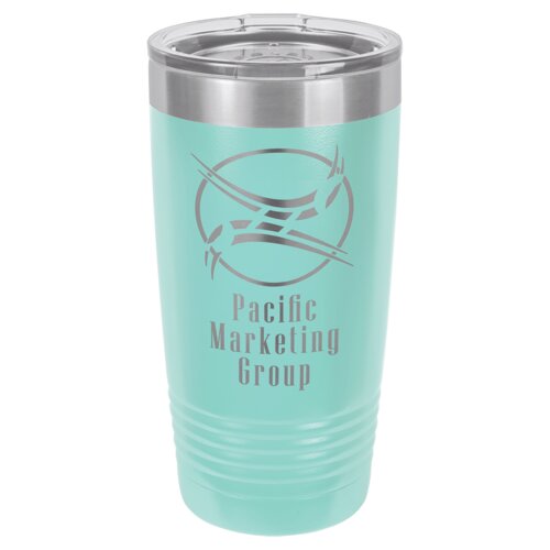 Teal 20 oz. Polar Camel Ringneck Tumbler with Standard Lid Thumbnail