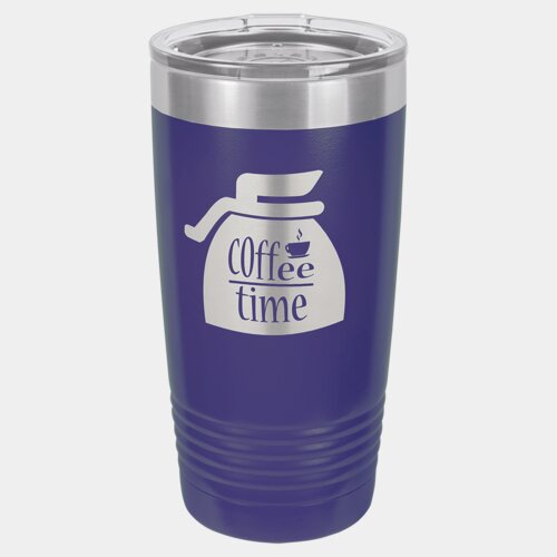 Purple 20 oz. Polar Camel Ringneck Tumbler with Standard Lid Thumbnail
