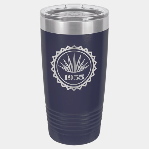 Navy Blue 20 oz. Polar Camel Ringneck Tumbler with Standard Lid Thumbnail
