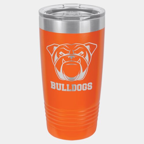 Orange 20 oz. Polar Camel Ringneck Tumbler with Standard Lid Thumbnail