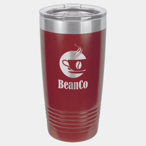 Maroon 20 oz. Polar Camel Ringneck Tumbler with Standard Lid Thumbnail