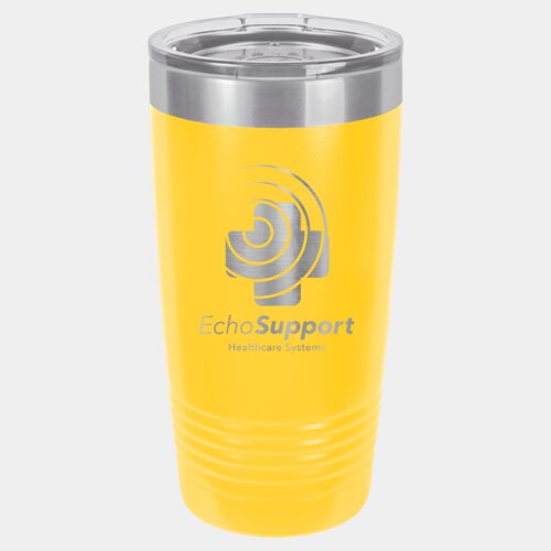 Yellow 20 oz. Polar Camel Ringneck Tumbler with Standard Lid Thumbnail