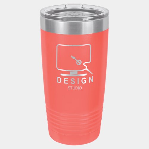 Coral 20 oz. Polar Camel Ringneck Tumbler with Standard Lid Thumbnail
