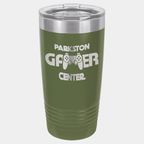 Olive Green 20 oz. Polar Camel Ringneck Tumbler with Standard Lid Thumbnail