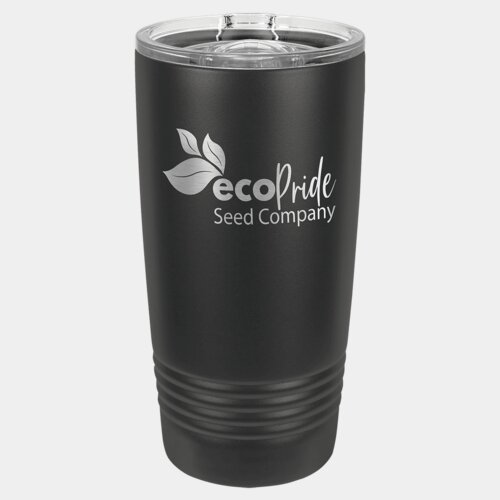 Black (No Silver Ring) 20 oz. Polar Camel Ringneck Tumbler with Slider Lid Thumbnail