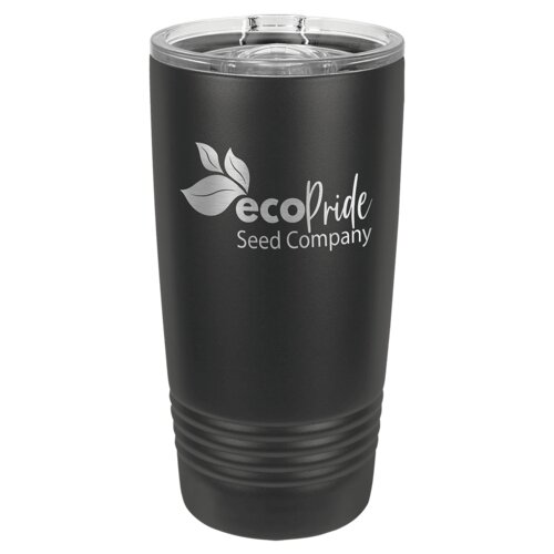 Black (No Silver Ring) 20 oz. Polar Camel Ringneck Tumbler with Slider Lid Thumbnail