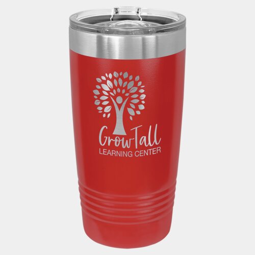 Red 20 oz. Polar Camel Ringneck Tumbler with Slider Lid Thumbnail