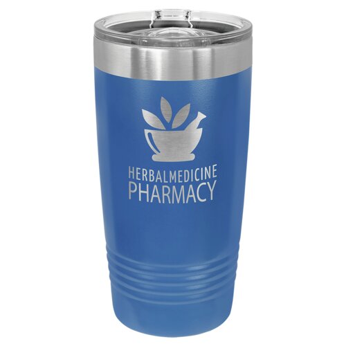 Royal Blue 20 oz. Polar Camel Ringneck Tumbler with Slider Lid Thumbnail