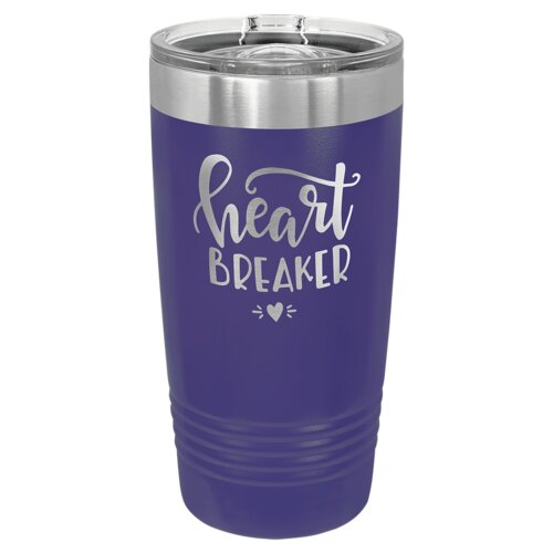 Purple 20 oz. Polar Camel Ringneck Tumbler with Slider Lid Thumbnail