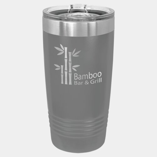 Dark Gray 20 oz. Polar Camel Ringneck Tumbler with Slider Lid Thumbnail