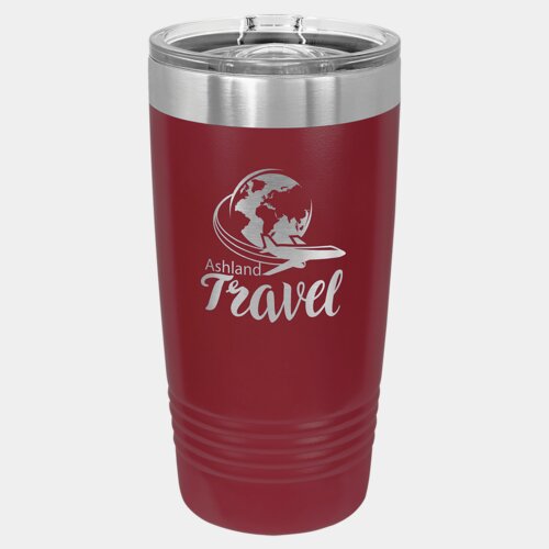 Maroon 20 oz. Polar Camel Ringneck Tumbler with Slider Lid Thumbnail