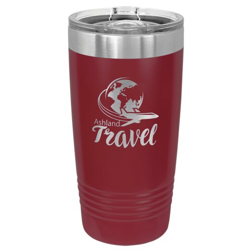 Maroon 20 oz. Polar Camel Ringneck Tumbler with Slider Lid Thumbnail