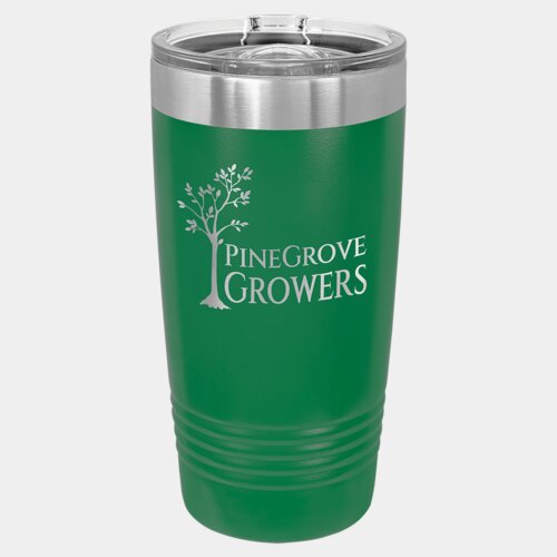 Green 20 oz. Polar Camel Ringneck Tumbler with Slider Lid Thumbnail