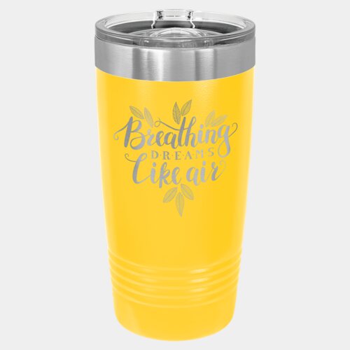 Yellow 20 oz. Polar Camel Ringneck Tumbler with Slider Lid Thumbnail