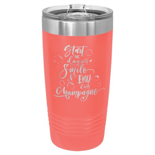 Coral 20 oz. Polar Camel Ringneck Tumbler with Slider Lid Thumbnail