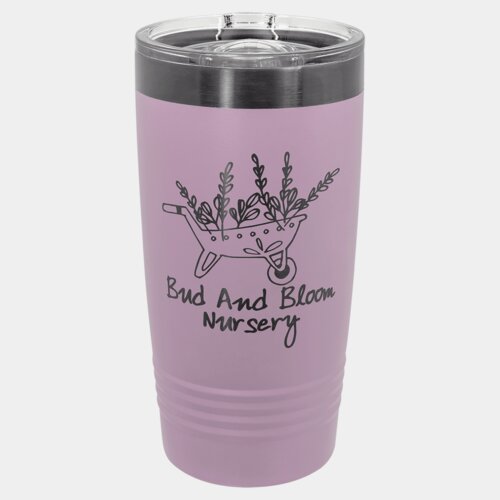 Moody Lilac/Ghost Black 20 oz. Polar Camel ION-Plated Ringneck Tumbler w/Slider Thumbnail