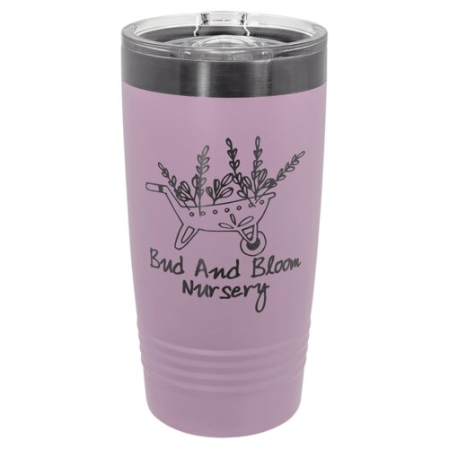 Moody Lilac/Ghost Black 20 oz. Polar Camel ION-Plated Ringneck Tumbler w/Slider Thumbnail