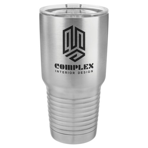 Stainless Steel 30 oz. Polar Camel Ringneck Tumbler with Standard Lid Thumbnail