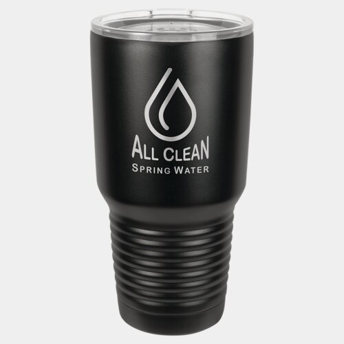 Black (No Silver Ring) 30 oz. Polar Camel Ringneck Tumbler w/Standard Lid Thumbnail