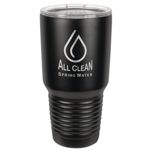 Black (No Silver Ring) 30 oz. Polar Camel Ringneck Tumbler w/Standard Lid Thumbnail