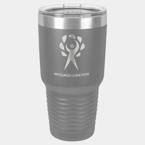 Dark Gray 30 oz. Polar Camel Ringneck Tumbler with Standard Lid Thumbnail