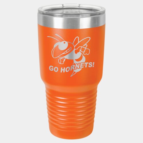 Orange 30 oz. Polar Camel Ringneck Tumbler with Standard Lid Thumbnail