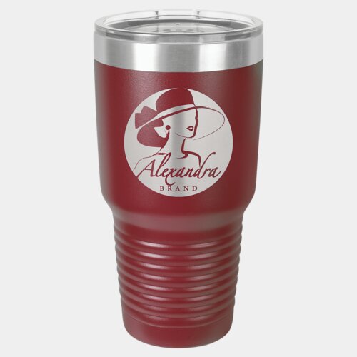 Maroon 30 oz. Polar Camel Ringneck Tumbler with Standard Lid Thumbnail