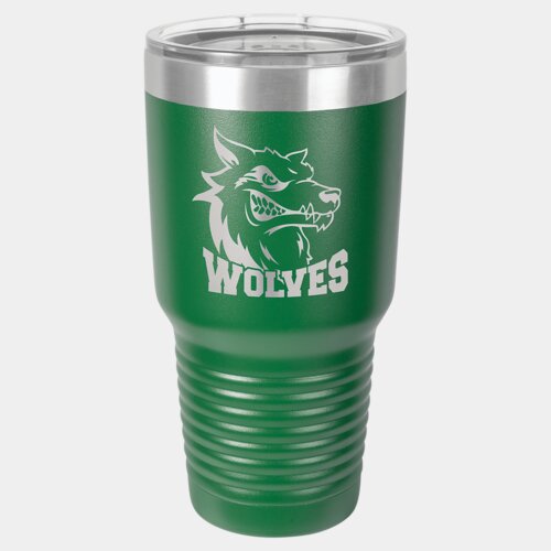 Green 30 oz. Polar Camel Ringneck Tumbler with Standard Lid Thumbnail