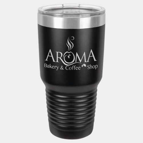 Black 30 oz. Polar Camel Ringneck Tumbler with Standard Lid Thumbnail