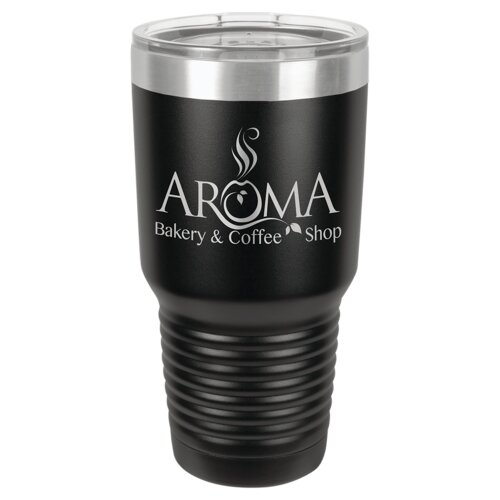 Black 30 oz. Polar Camel Ringneck Tumbler with Standard Lid Thumbnail