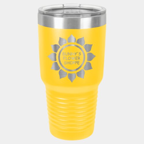 Yellow 30 oz. Polar Camel Ringneck Tumbler with Standard Lid Thumbnail