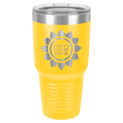 Yellow 30 oz. Polar Camel Ringneck Tumbler with Standard Lid Thumbnail