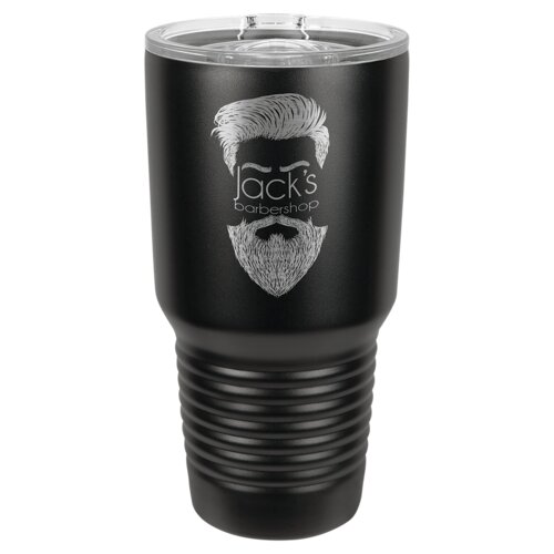 Full Black 30 oz. Polar Camel Ringneck Tumbler with Slider Lid Thumbnail