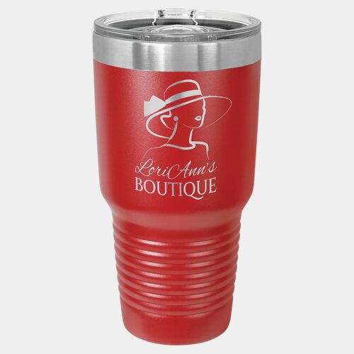 Red 30 oz. Polar Camel Ringneck Tumbler with Slider Lid Thumbnail