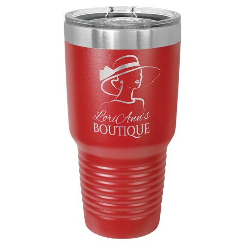 Red 30 oz. Polar Camel Ringneck Tumbler with Slider Lid Thumbnail