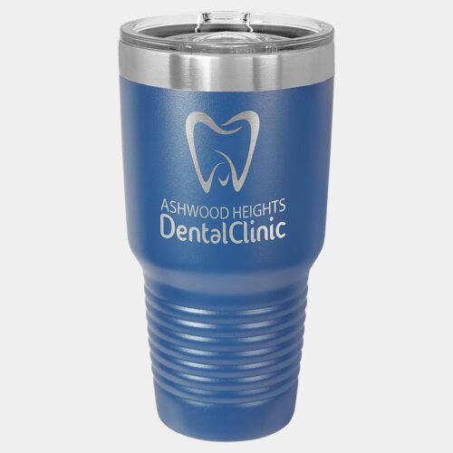 Royal Blue 30 oz. Polar Camel Ringneck Tumbler with Slider Lid Thumbnail