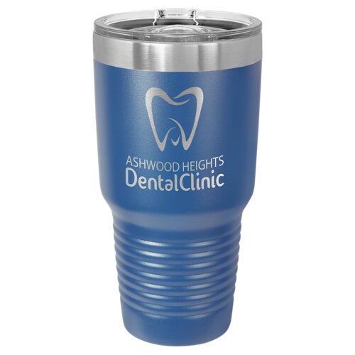 Royal Blue 30 oz. Polar Camel Ringneck Tumbler with Slider Lid Thumbnail