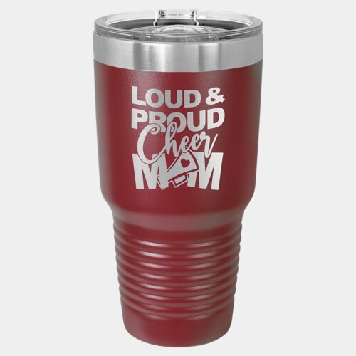 Maroon 30 oz. Polar Camel Ringneck Tumbler with Slider Lid Thumbnail