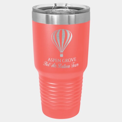 Coral 30 oz. Polar Camel Ringneck Tumbler with Slider Lid Thumbnail
