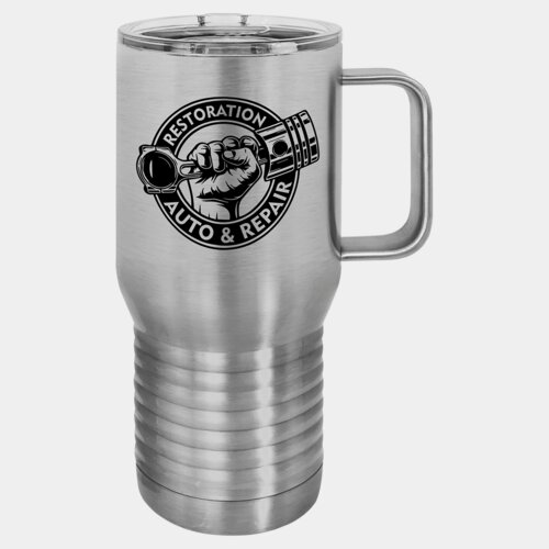Stainless Steel Vacuum Insulated 20 oz. Polar Camel Travel Mug with Slider Lid Thumbnail