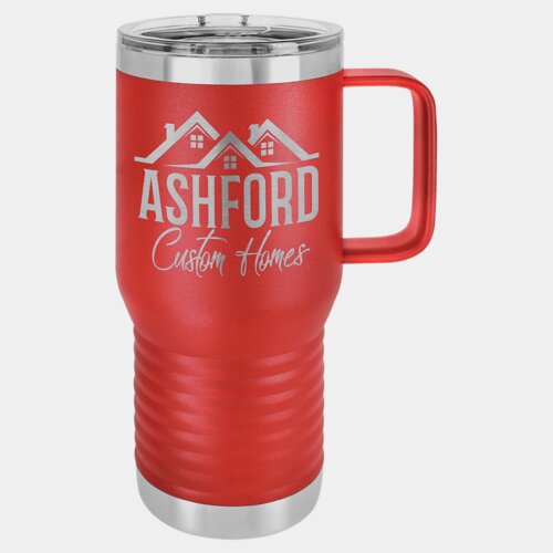 Red Vacuum Insulated 20 oz. Polar Camel Travel Mug with Slider Lid Thumbnail