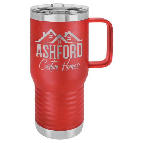 Red Vacuum Insulated 20 oz. Polar Camel Travel Mug with Slider Lid Thumbnail