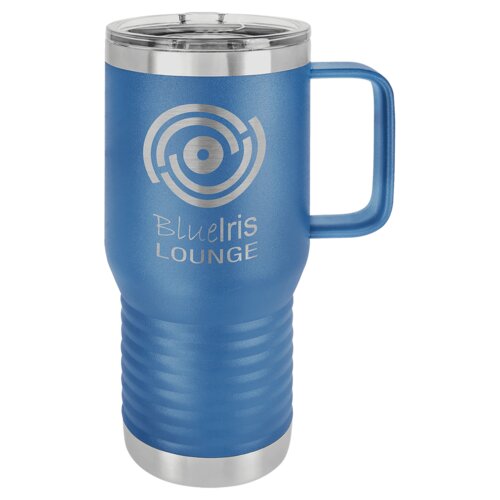 Royal Blue Vacuum Insulated 20 oz. Polar Camel Travel Mug with Slider Lid Thumbnail
