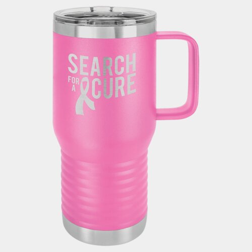 Pink Vacuum Insulated 20 oz. Polar Camel Travel Mug with Slider Lid Thumbnail