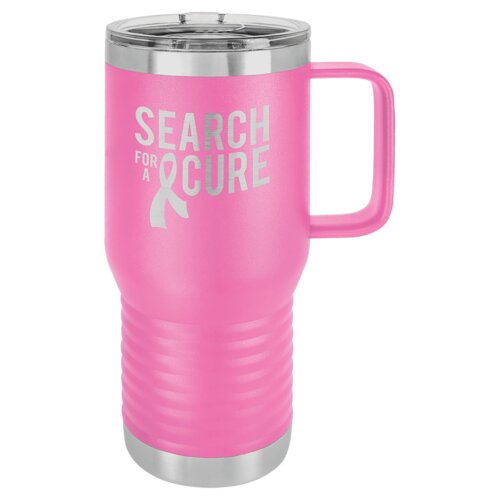 Pink Vacuum Insulated 20 oz. Polar Camel Travel Mug with Slider Lid Thumbnail